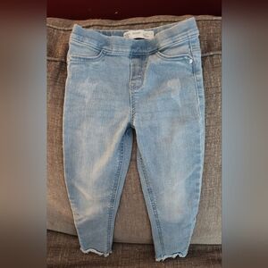 Classic Blue Girls Jeggings